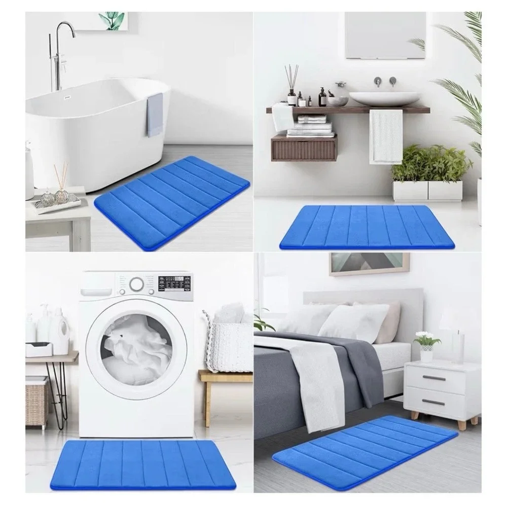 Buganda Memory Foam Bath Mat, 35.4